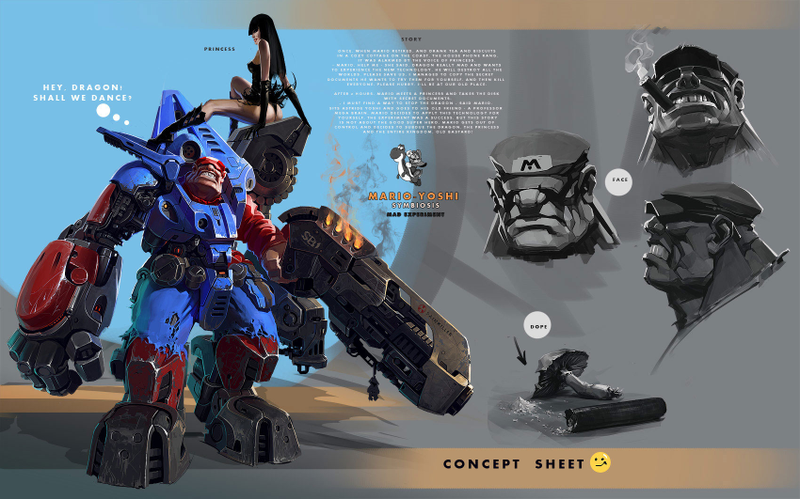 Illustration for article titled Mario, You Look Great In A Giant Mechanised Battle Suit